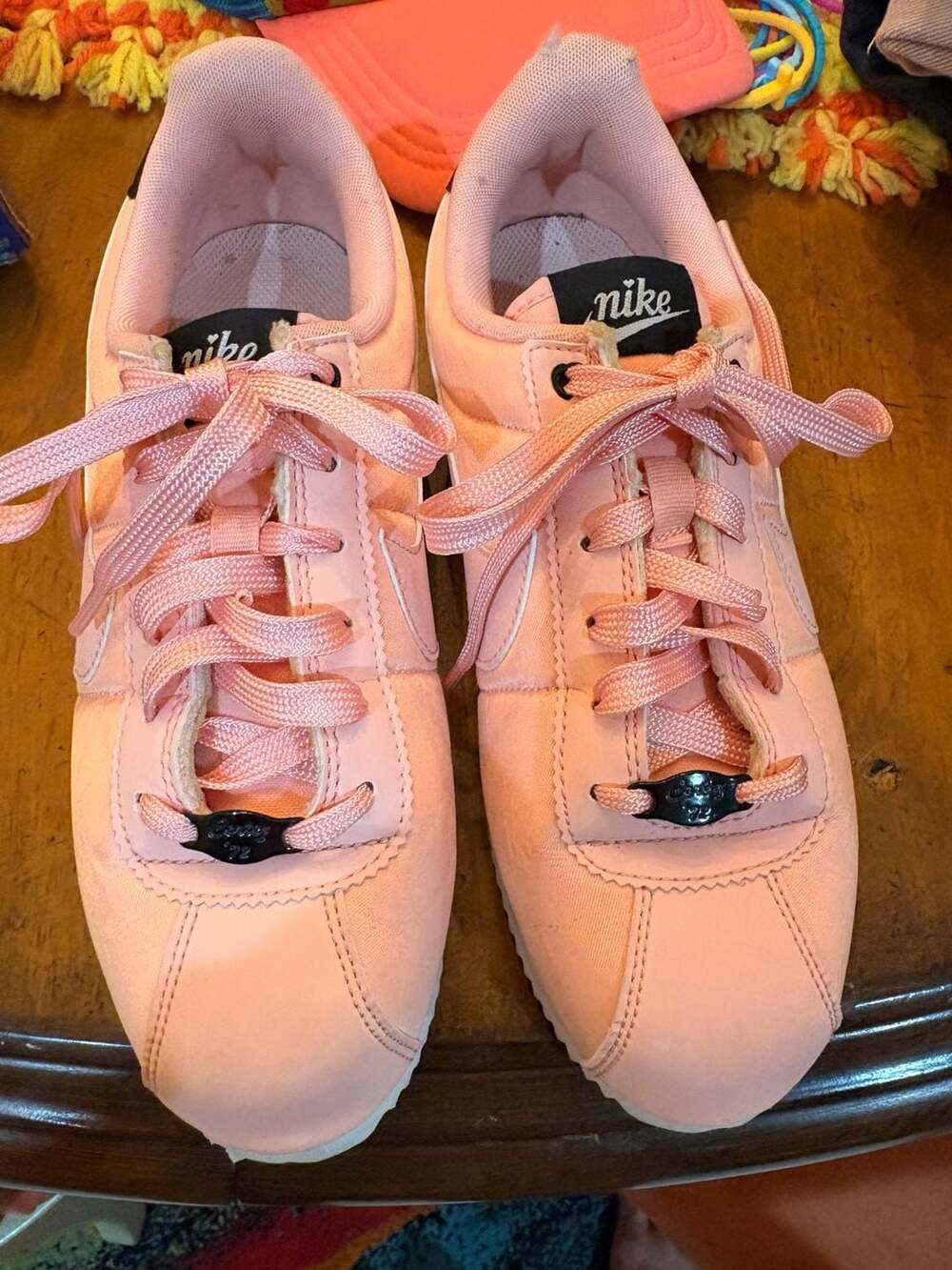 Nike Cortez Basic TXT GS Valentine's Day Pink Sneakers AV3519-600